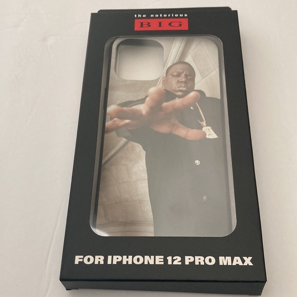 NIB The Notorious B.I.G iPhone 12 Pro Max Phone Case - Black - Picture 6 of 8